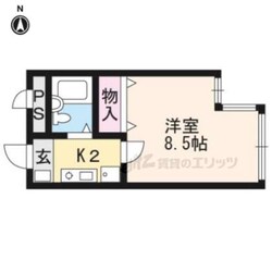 珠光ビル百万遍の物件間取画像